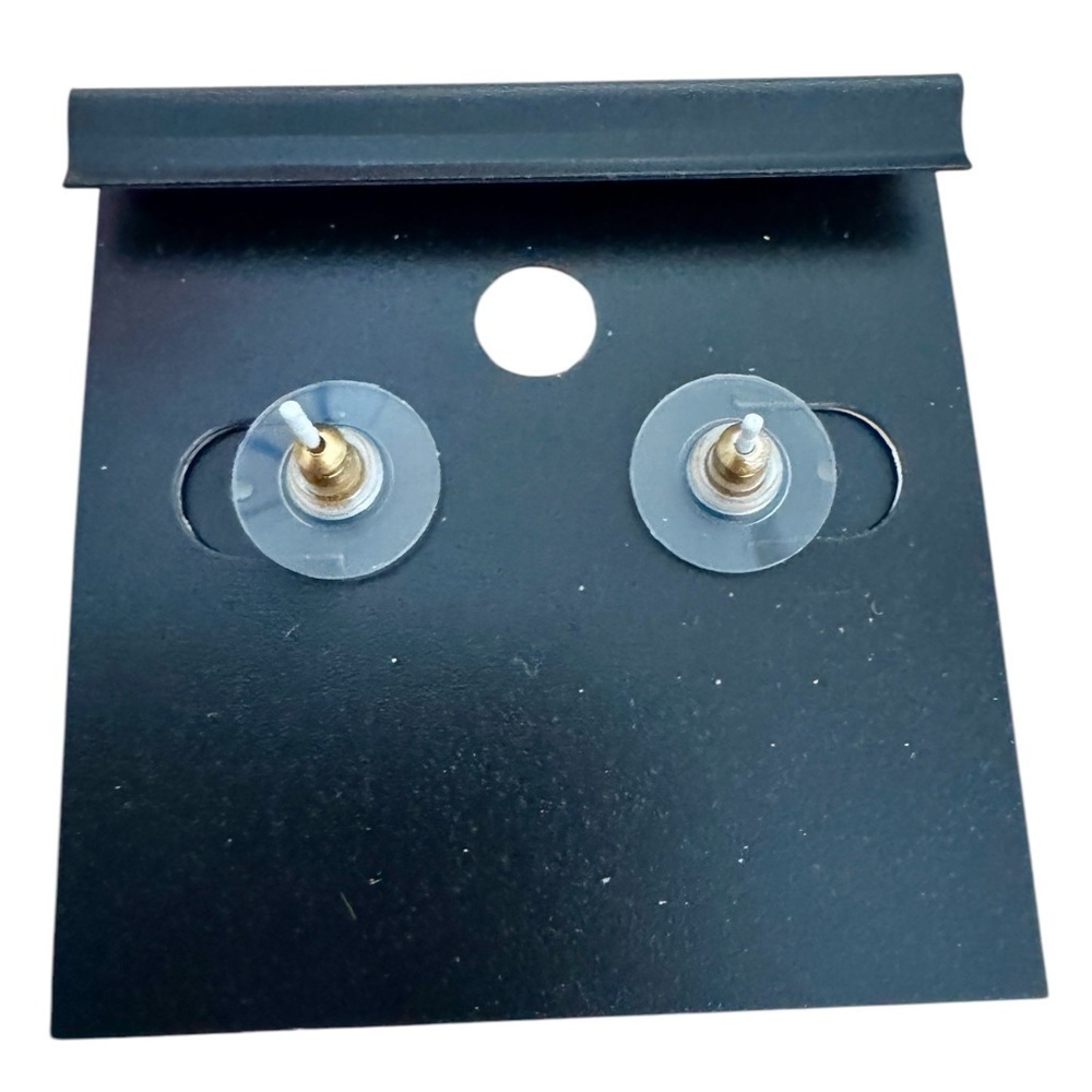 Saks Fifth Avenue AB Crystal Flower Statement Earrings - Picture 7 of 9